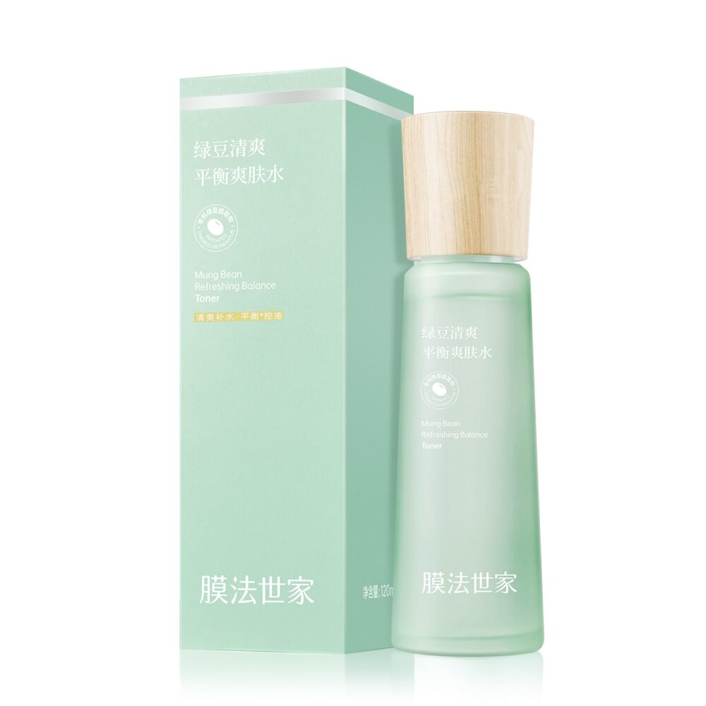 Mung bean oil control toner